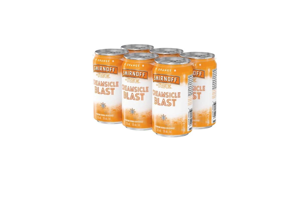 Smirnoff Ice Creamsicle Blast 6Pk (1 x 6x355ML)