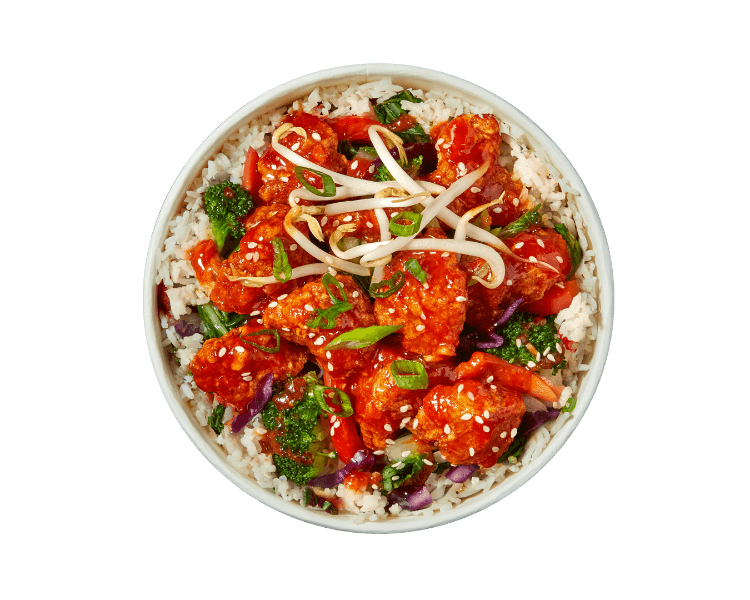 Orange Chicken Box