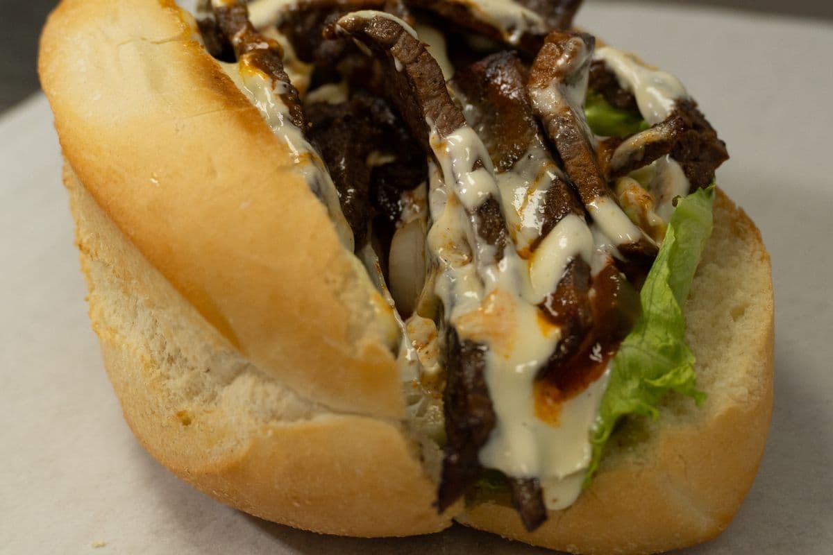 Steak on a Bun Sandwich