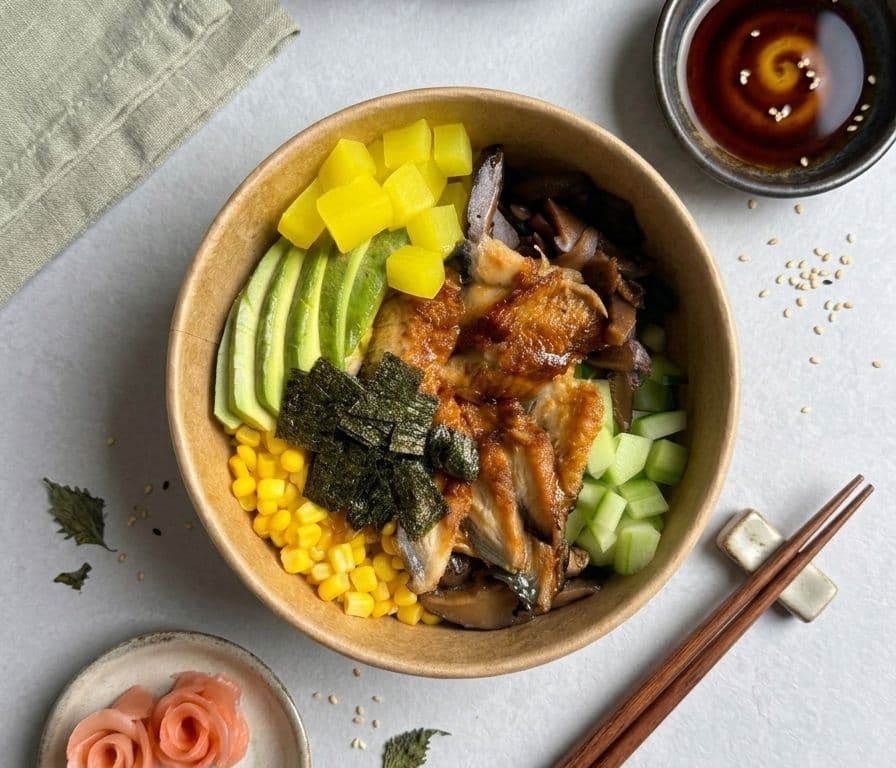 Unagi Poke Bowl