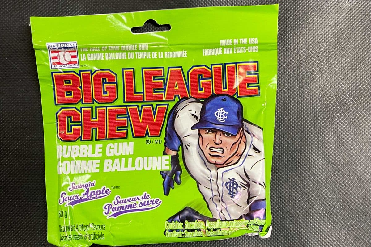 Big League Chew Swingin’ Sour Apple (60g)