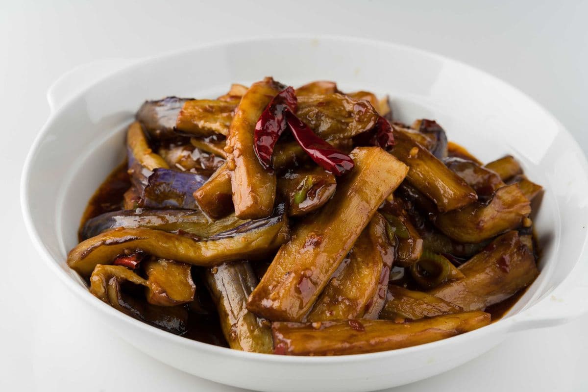 114. Braised Chili Garlic Eggplant