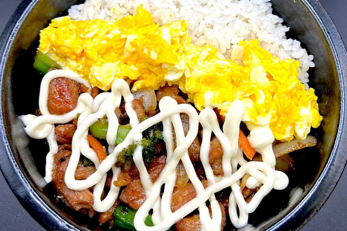 Chicken Mayo With Rice