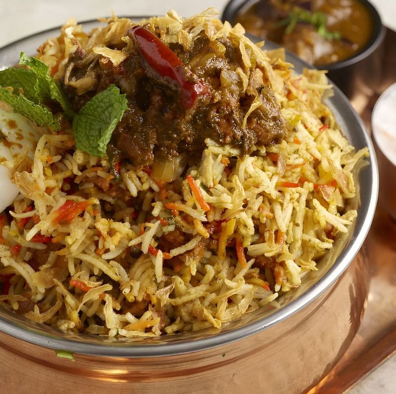 Gongura Chicken Biryani