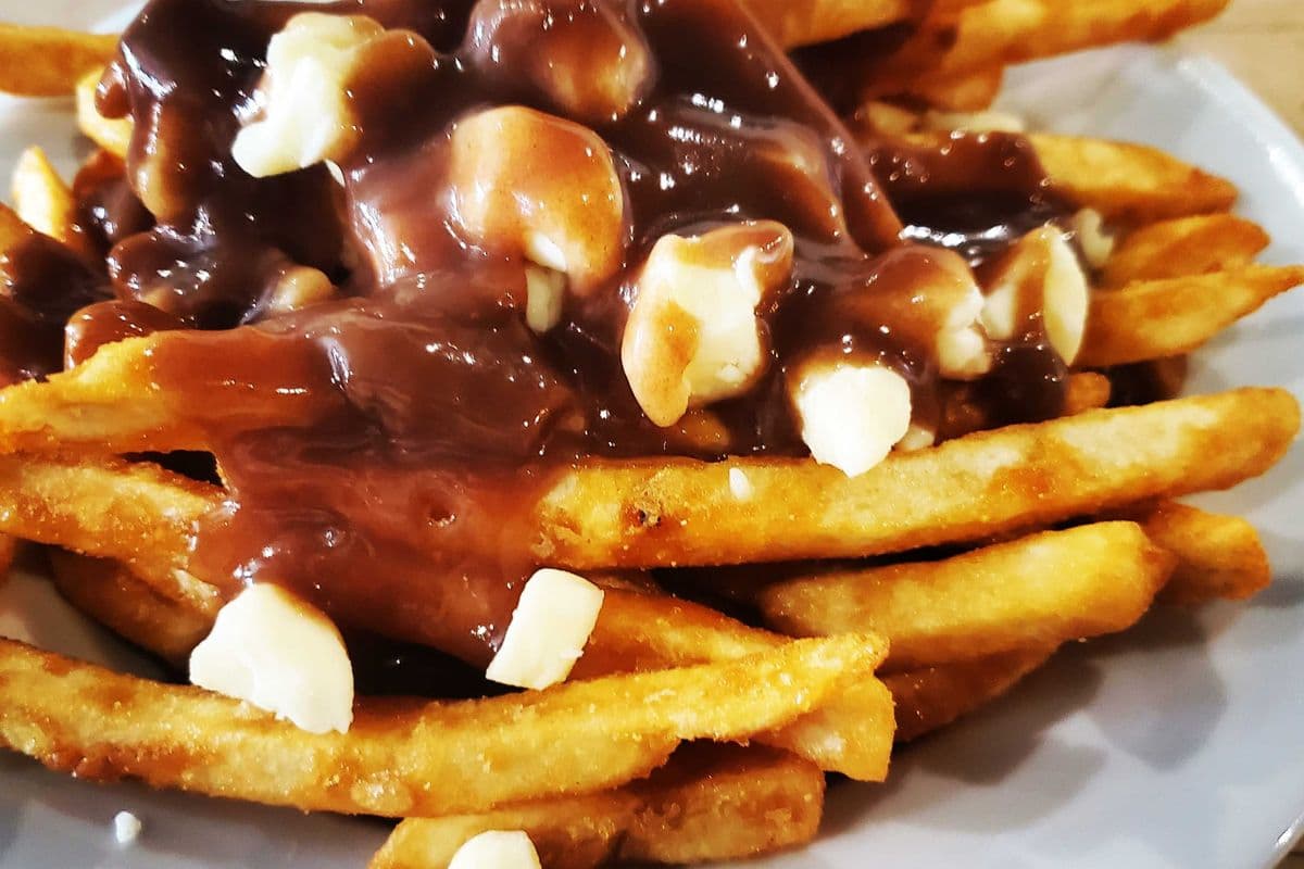 Poutine with real Cheese Curds