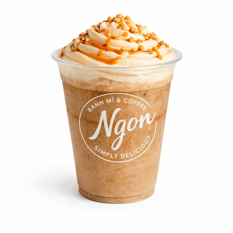Salted Caramel Coffee Frappe'