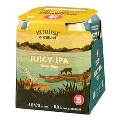 Fin Brasseur - Juicy IPA (4x473 mL) 6.0%