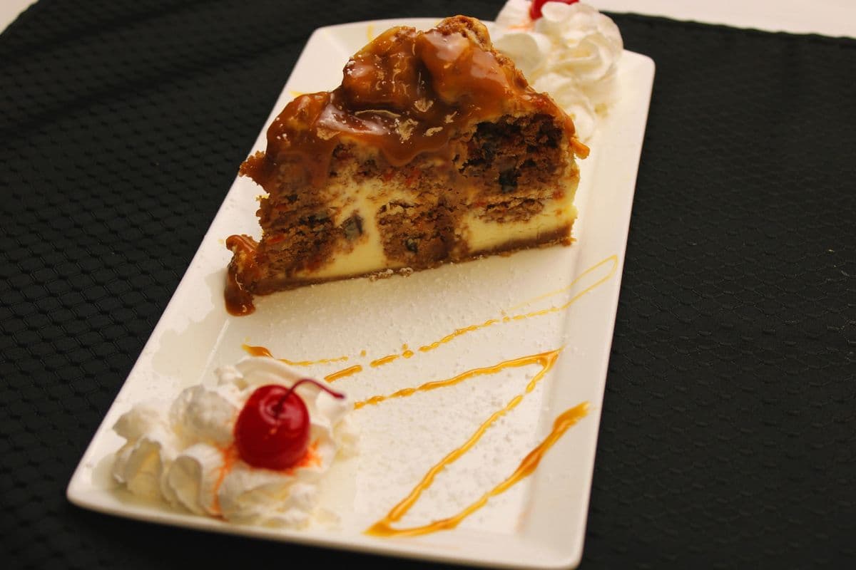 Caramel Carrot Cheesecake