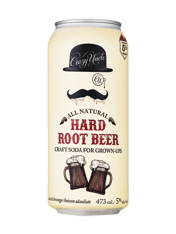 Crazy Uncle Hard Root Beer (1 x 473 ml)