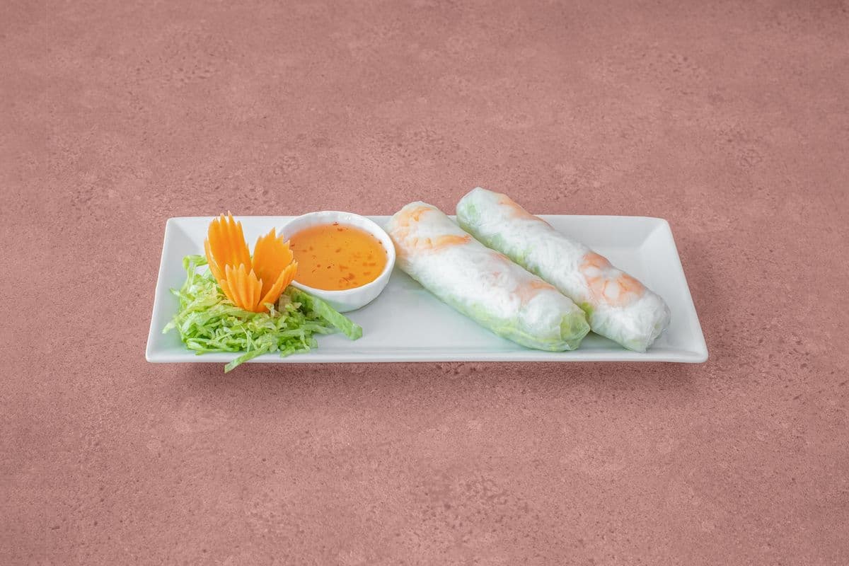 A1. Rice Rolls (2 pcs)