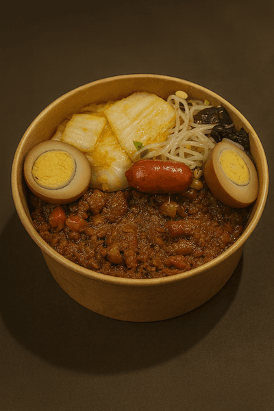 Marinated Pork w/Rice / w金仙滷肉飯