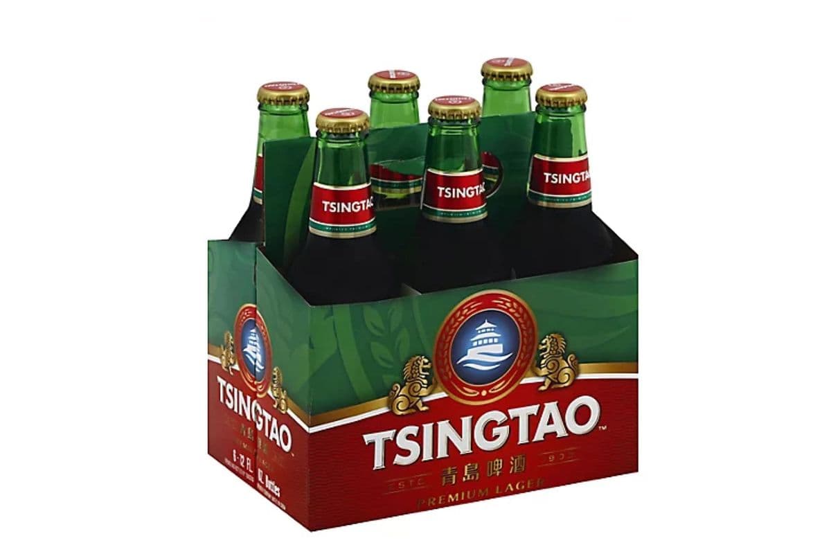 Tsingtao Beer (6 x 330ml Bottles)