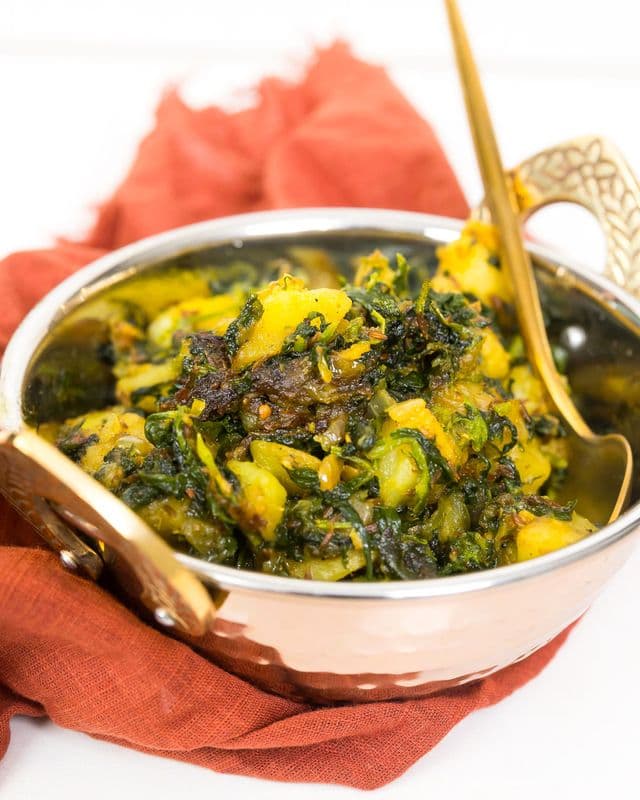 Saag Methi Aloo / Saag Methi Aloo