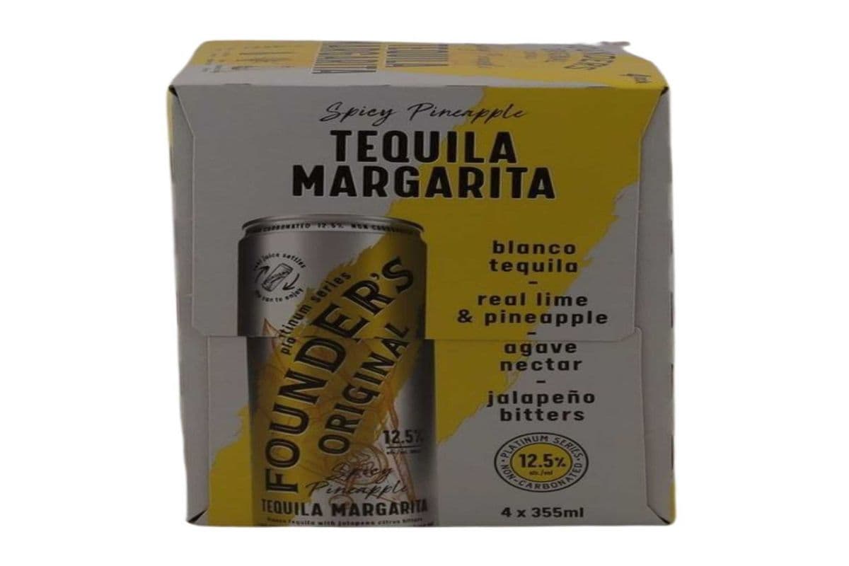 124135. FO SPICY PINEAPPLE TEQUILA MARGARITA (1 x 4pc)