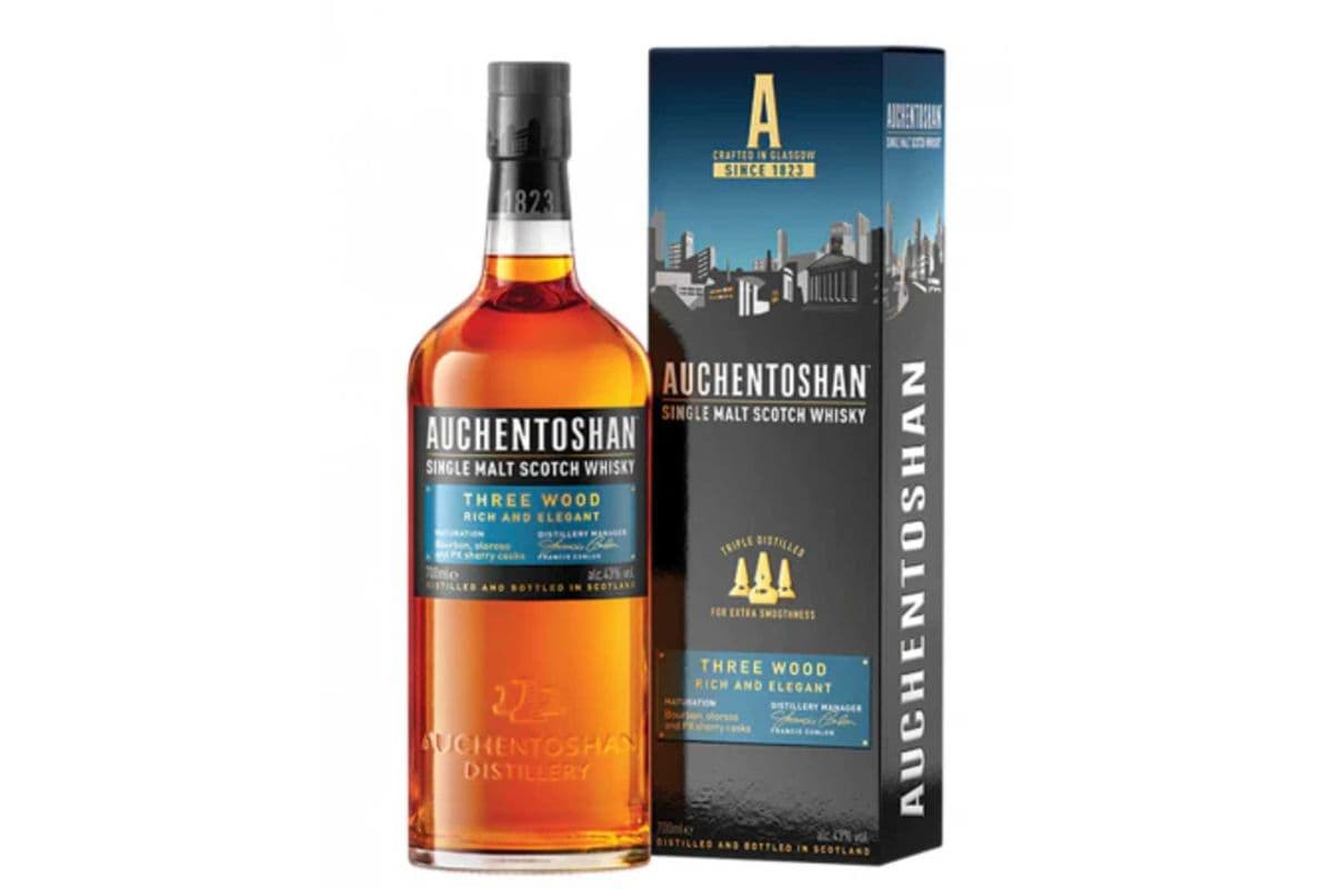 Auchentoshan Three Wood (1 x 750 ml)