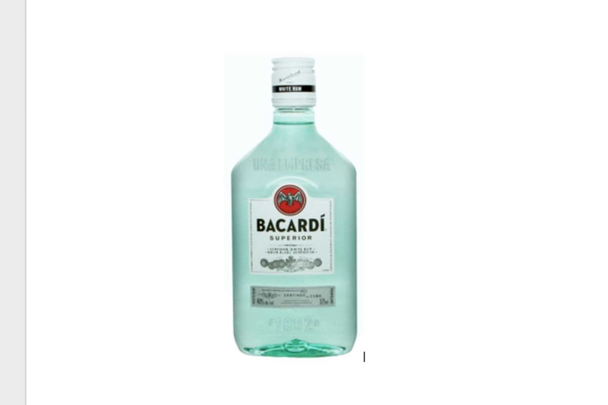 Bacardi White Rum (1 x 375ml)