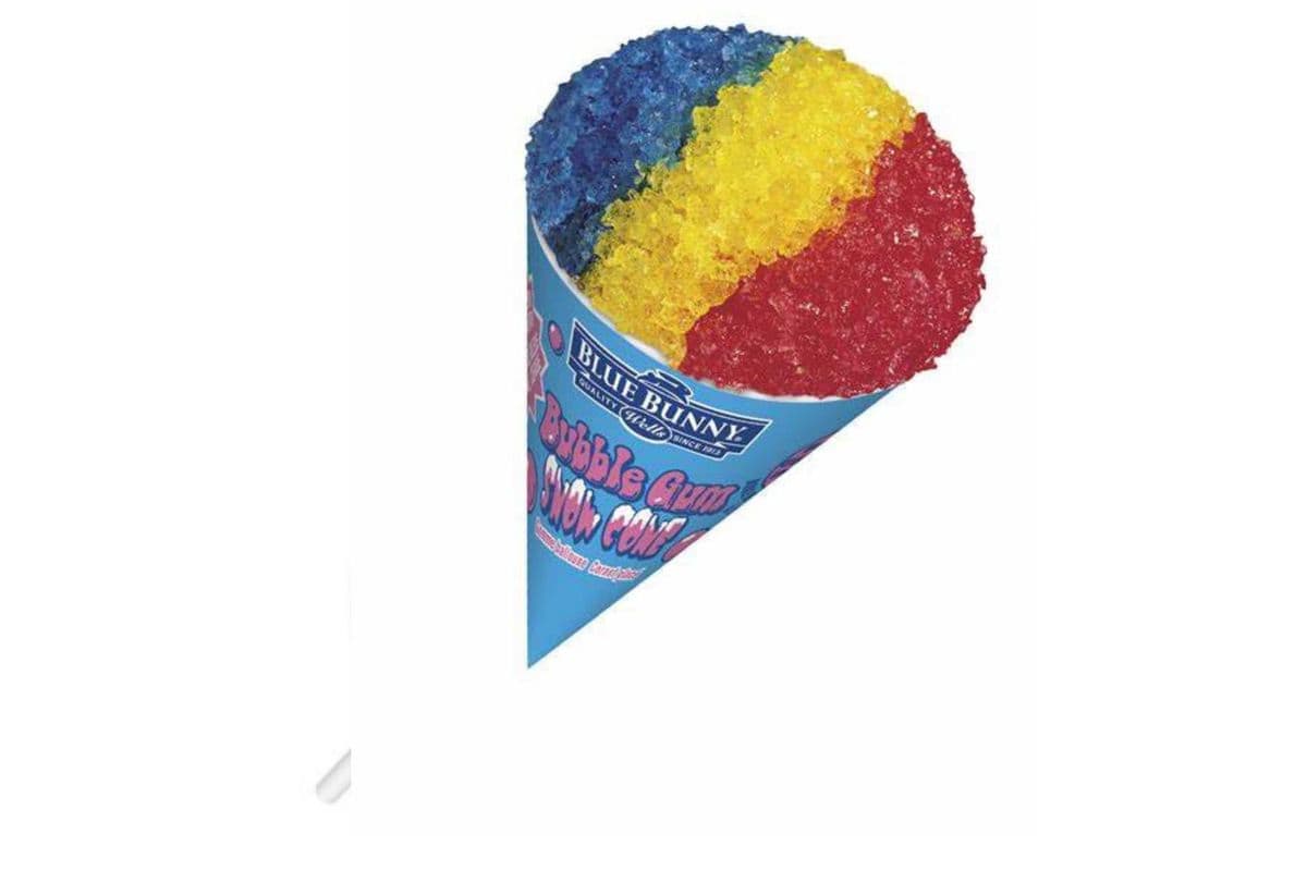 Bubble Gum Snow Cone (207 ml) (60 Cal)