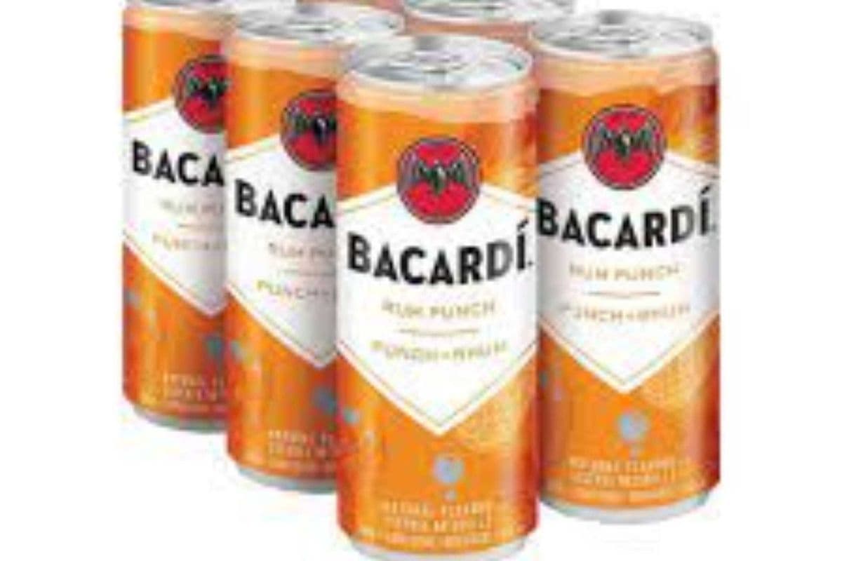 BACARDI RUM PUNCH (6 PACKS) (6 x 355ML CAN)