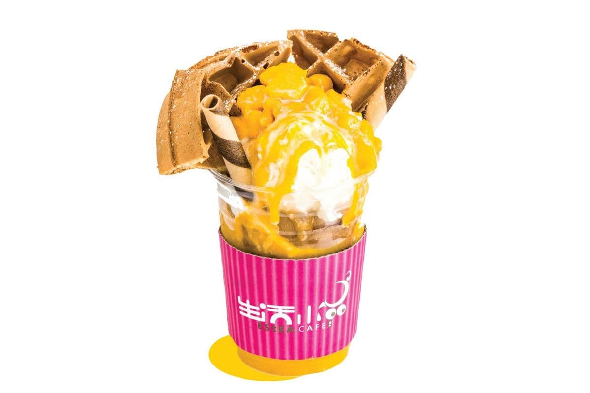 Mango Waffle