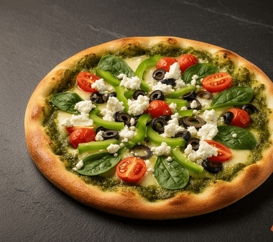 🌿 VEGGIE FAVOURITE 🌿  Pesto Mediterranean Delight