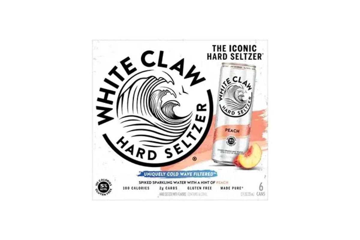 White Claw Peach (6 x 355ml can)