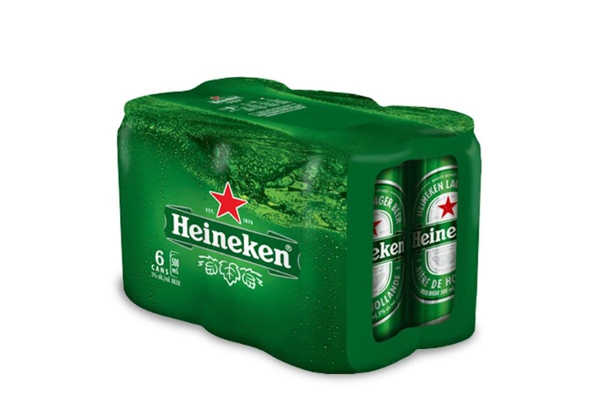 Heineken 6 CANS (6 x 355 ml)