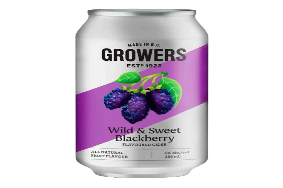 NEW Growers Blackberry 6x355ml (6 x 355ml)