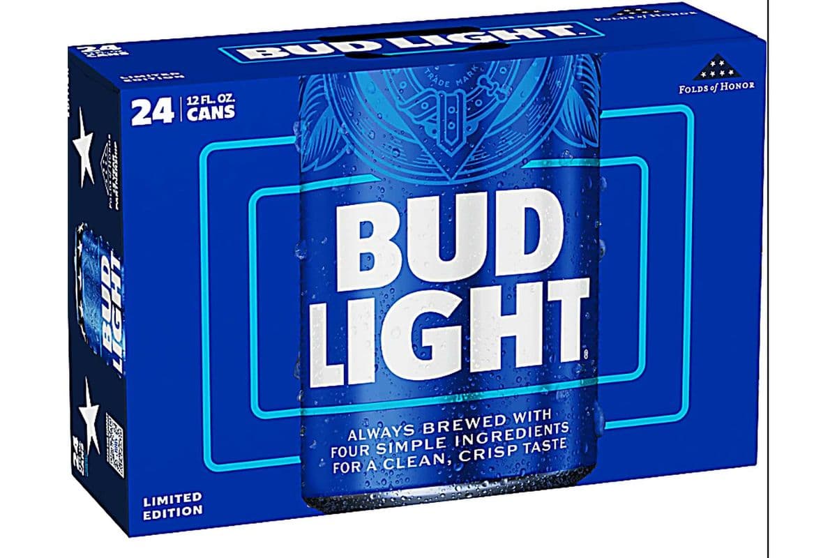 Bud Light 24pk (1 x 24x355ml Cans)