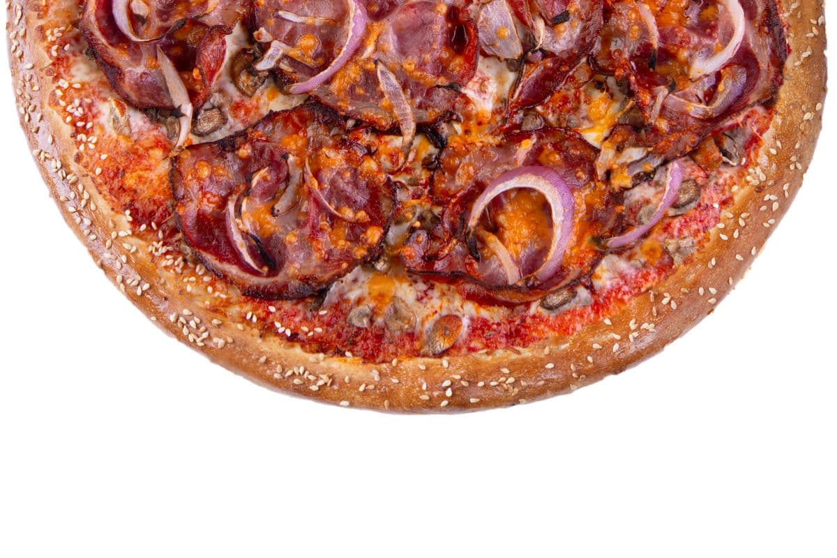 Medium Capicollo Mushroom Pizza