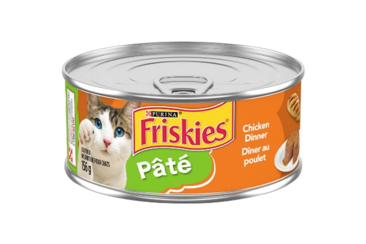 Purina - Friskies Pâté Chicken Dinner, Wet Cat Food (156g)