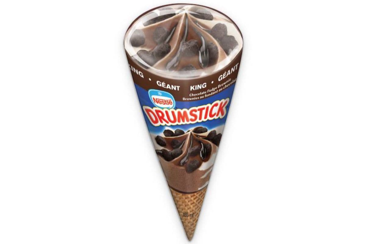 Drumstick - Brownies au Fondant au Chocolat / Chocolate Fudge Brownie
