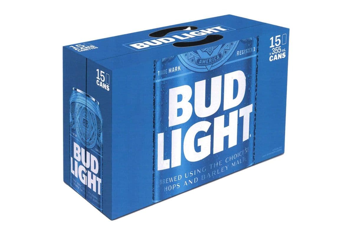 Bud Light 15pk (15 x 355 ml)