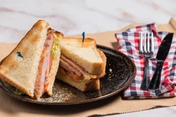 40. Peameal B.L.T. Sandwich