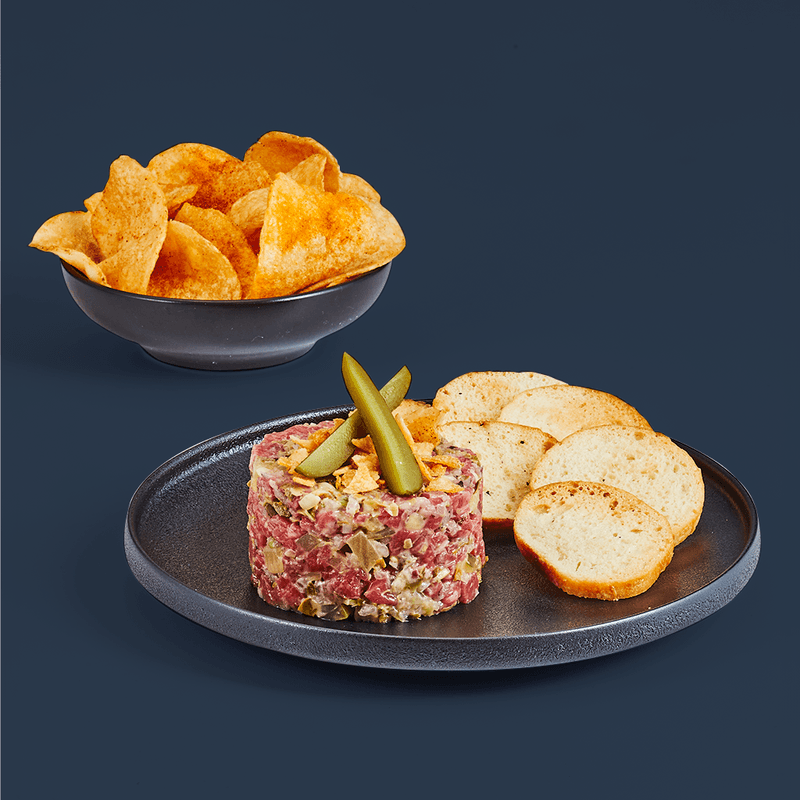 Tartare Boeuf Classique (Portion Régulière) / Classic Beef Tartare (Regular Portion)