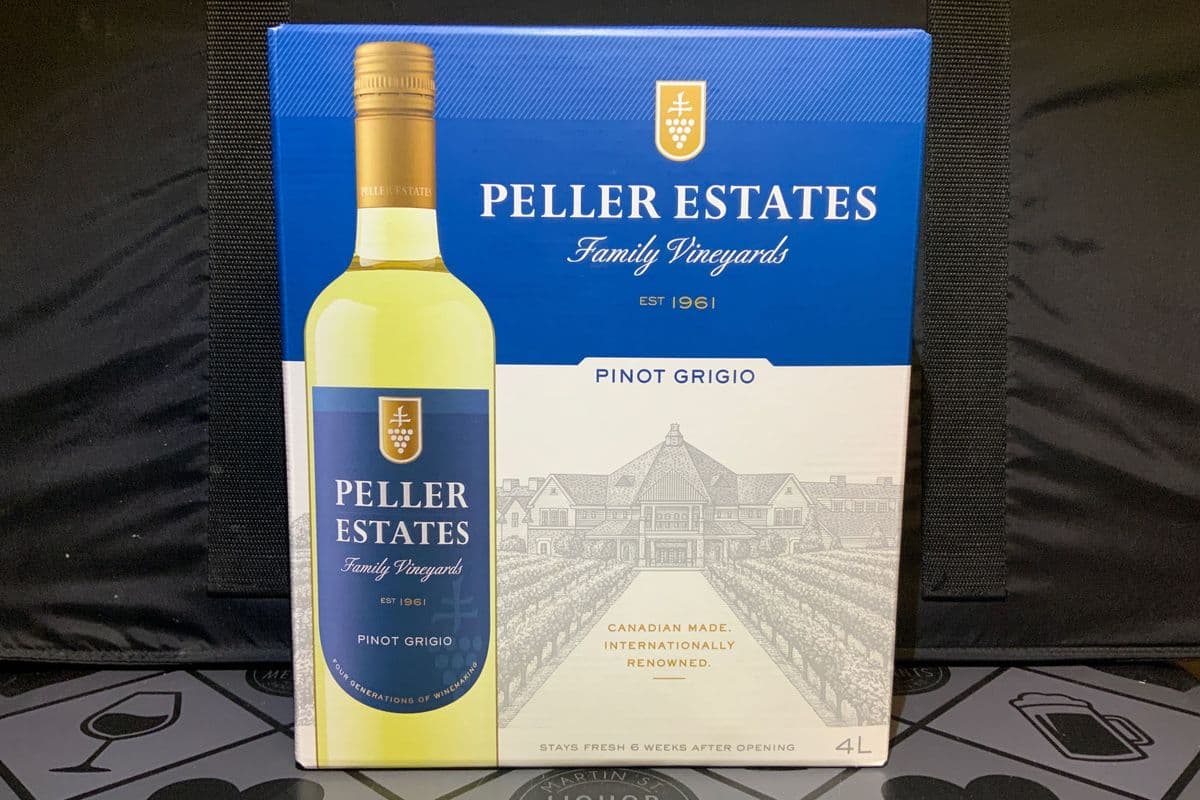 PELLER FAMILY -PINOT GRIGIO (1 x 4L CASK)