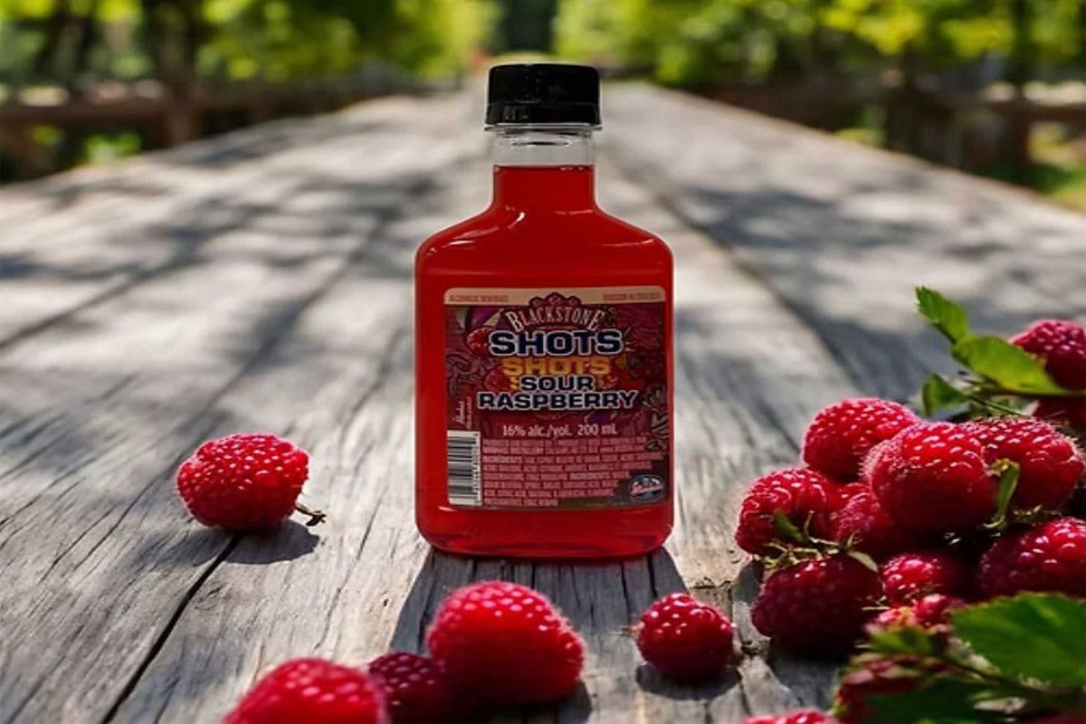 BLACKSTONE SHOTS - SOUR RASPBERRY (1 x 200ML)
