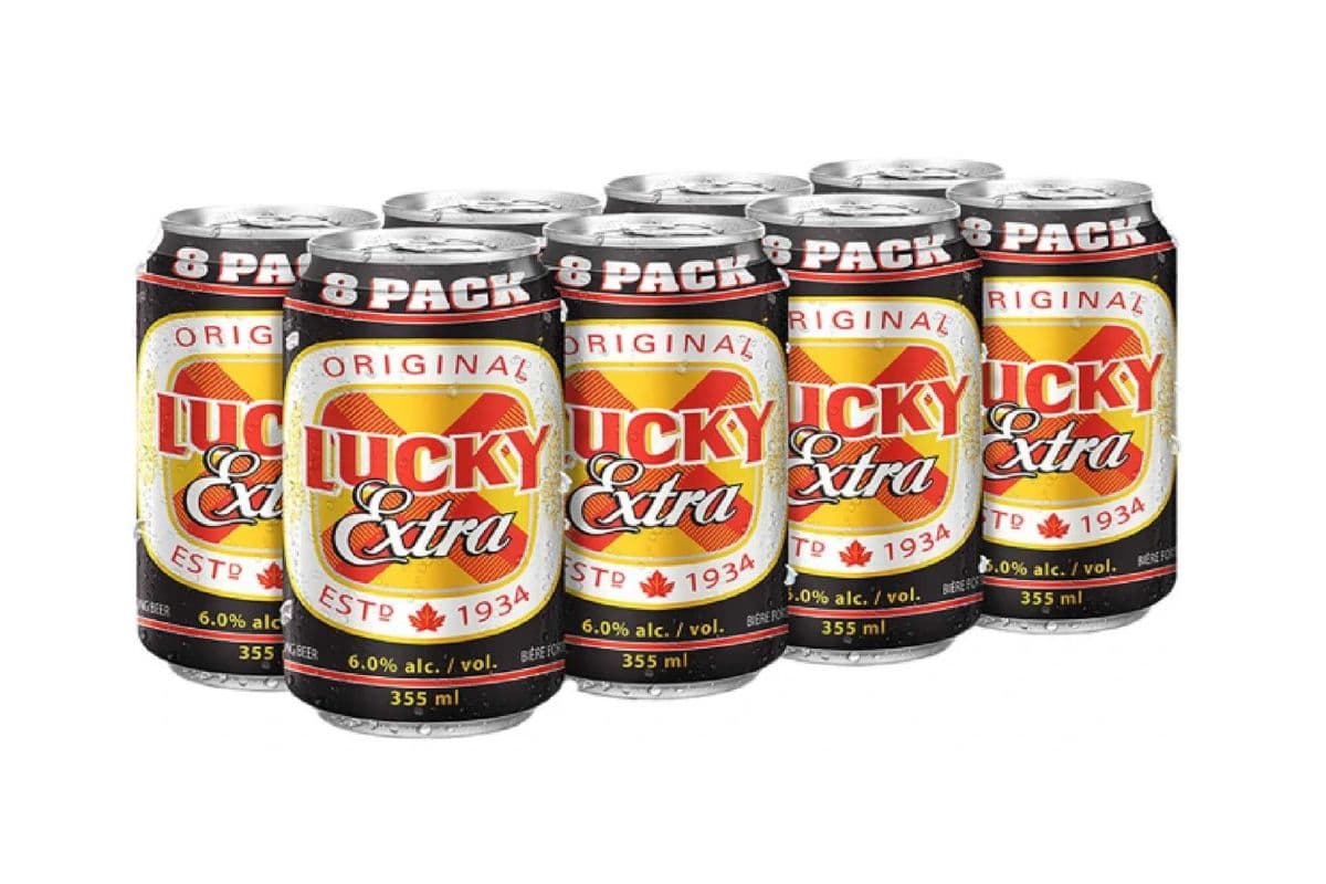 Lucky Extra Original (8 x 355 ml Cans)