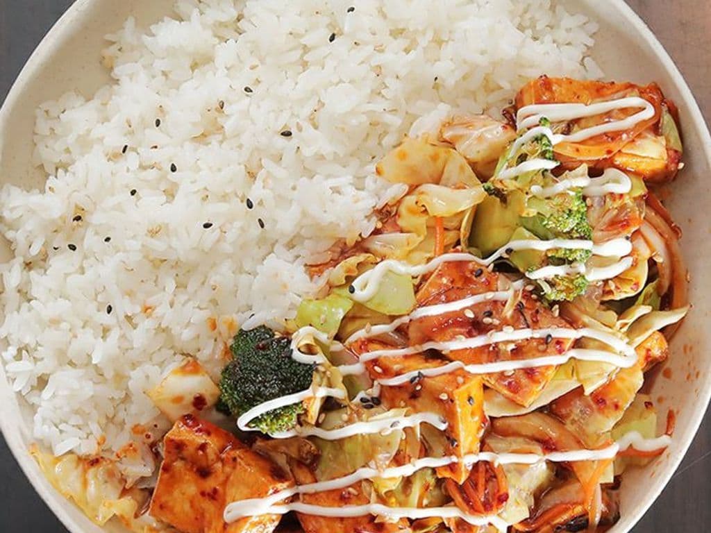 SPICY K-BBQ TOFU(M)