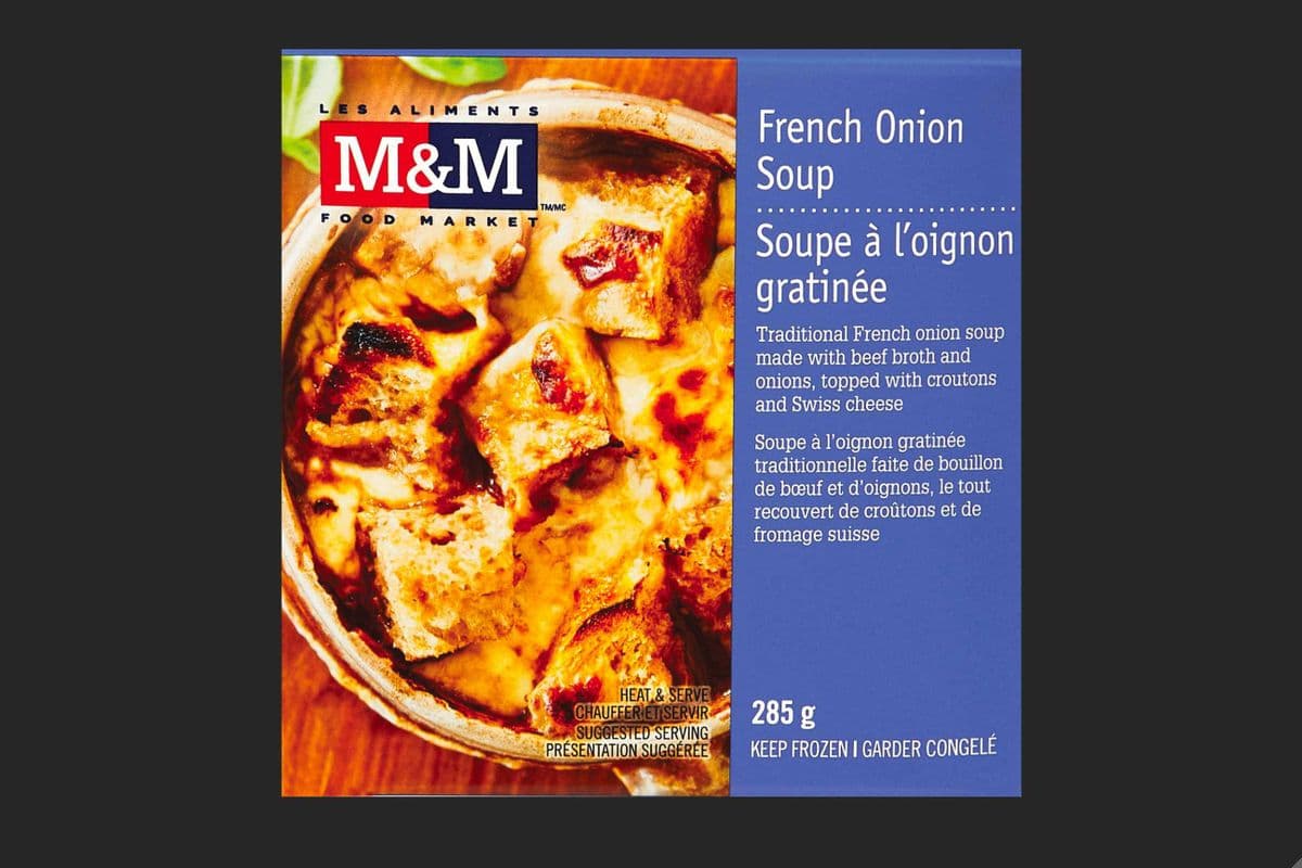 M&M Food Market French Onion Soup 285g (200 Cal)