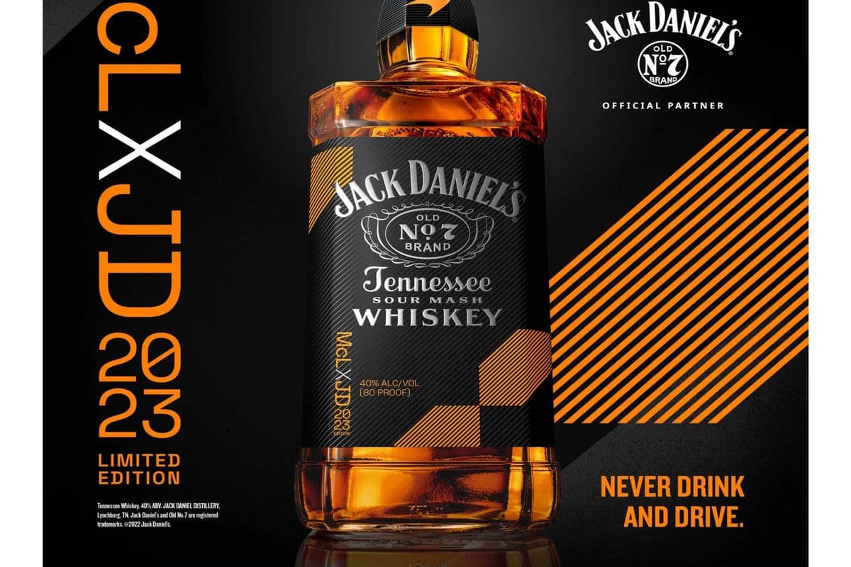 JACK DANIELS BRUCE MCLAREN 750 ML (1 x 700ML)