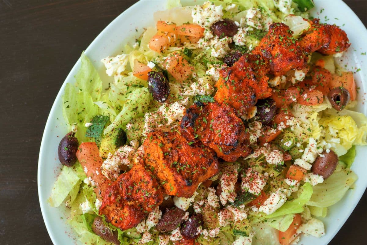 Tandoori Zaitoun Salad