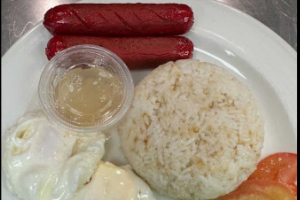 Hotdog Breakfast w/ Garlic Rice & 2pcs Eggs