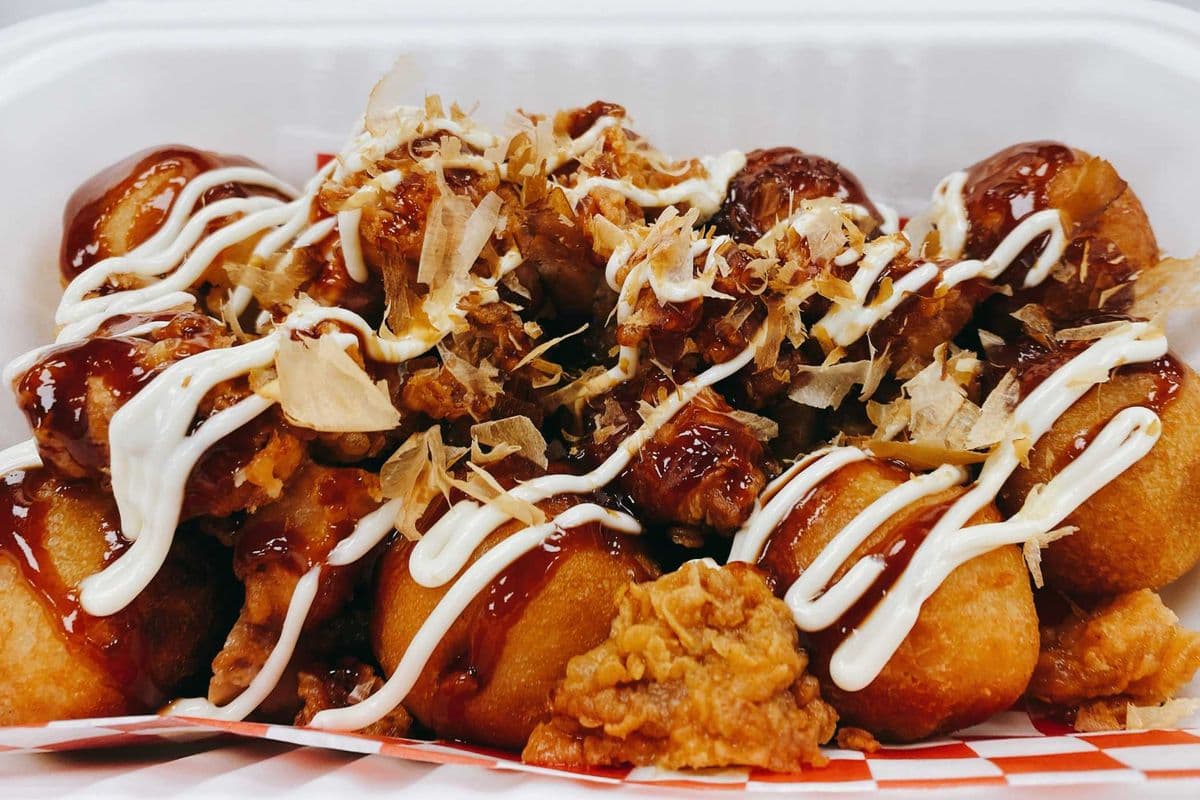 Fried Chicken Takoyaki (9 pcs)