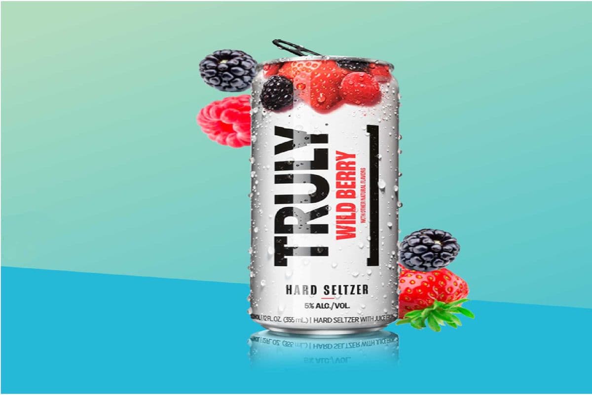 Truly Wild Berry Hard Seltzer (1 x 473ml can)