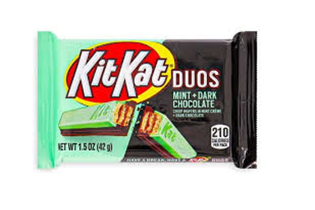 Kitkat Duos Mint + Dark Chocolate 42g