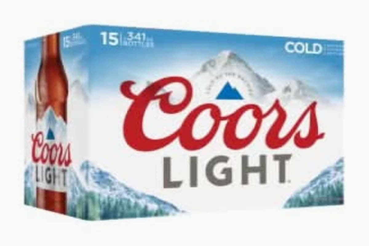 COORS LIGHT BTL (15 x 341ML)