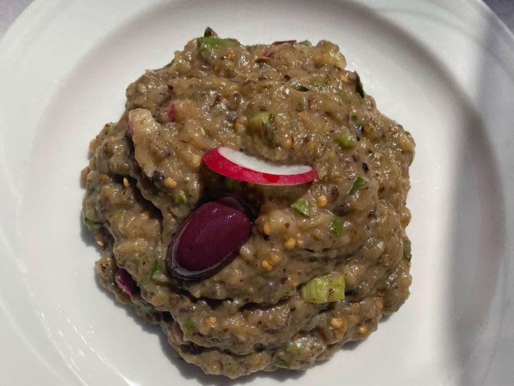TREMPETTE SALADE AUBERGINE