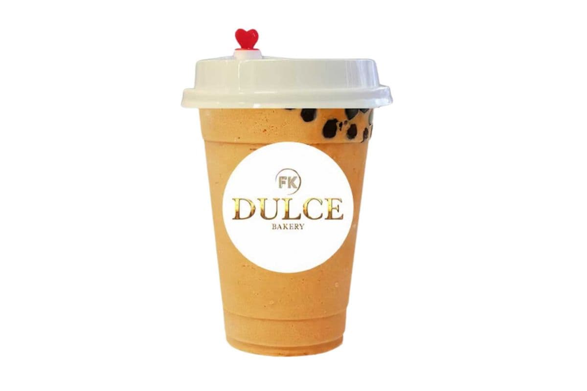 Cantaloupe Bubble Tea