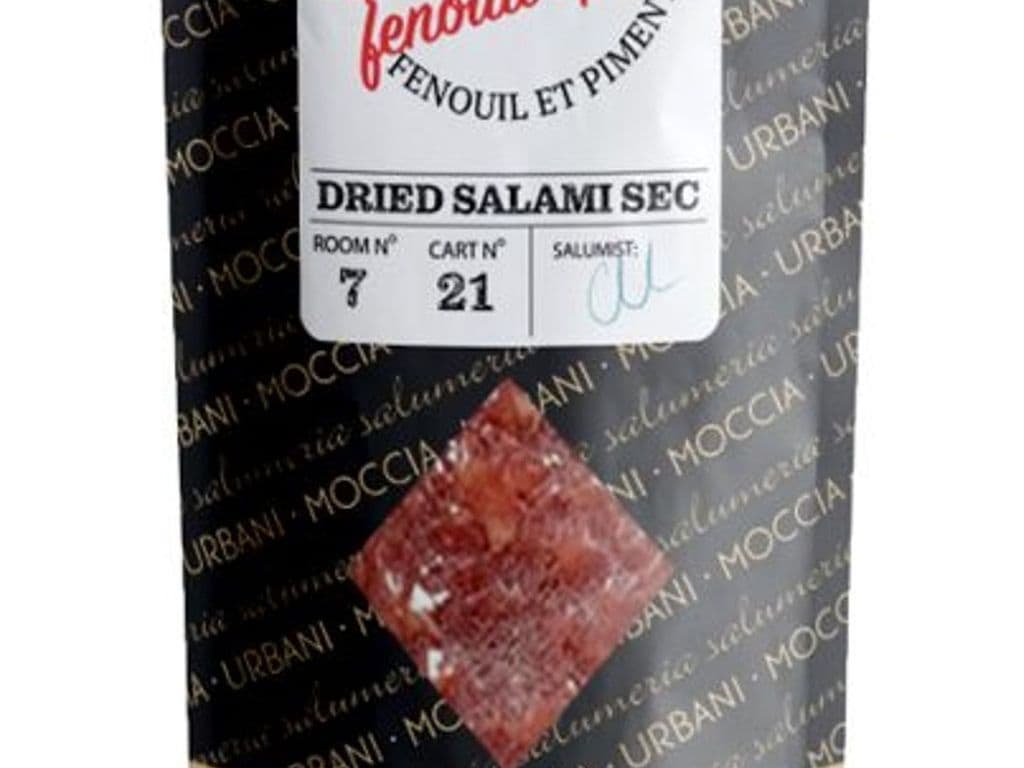 MOCCIA URBANI SPICY FENNEL SALAMI 170G