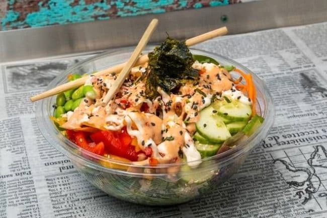 Quinoa poké végétarien / Vegetarian Quinoa Poke